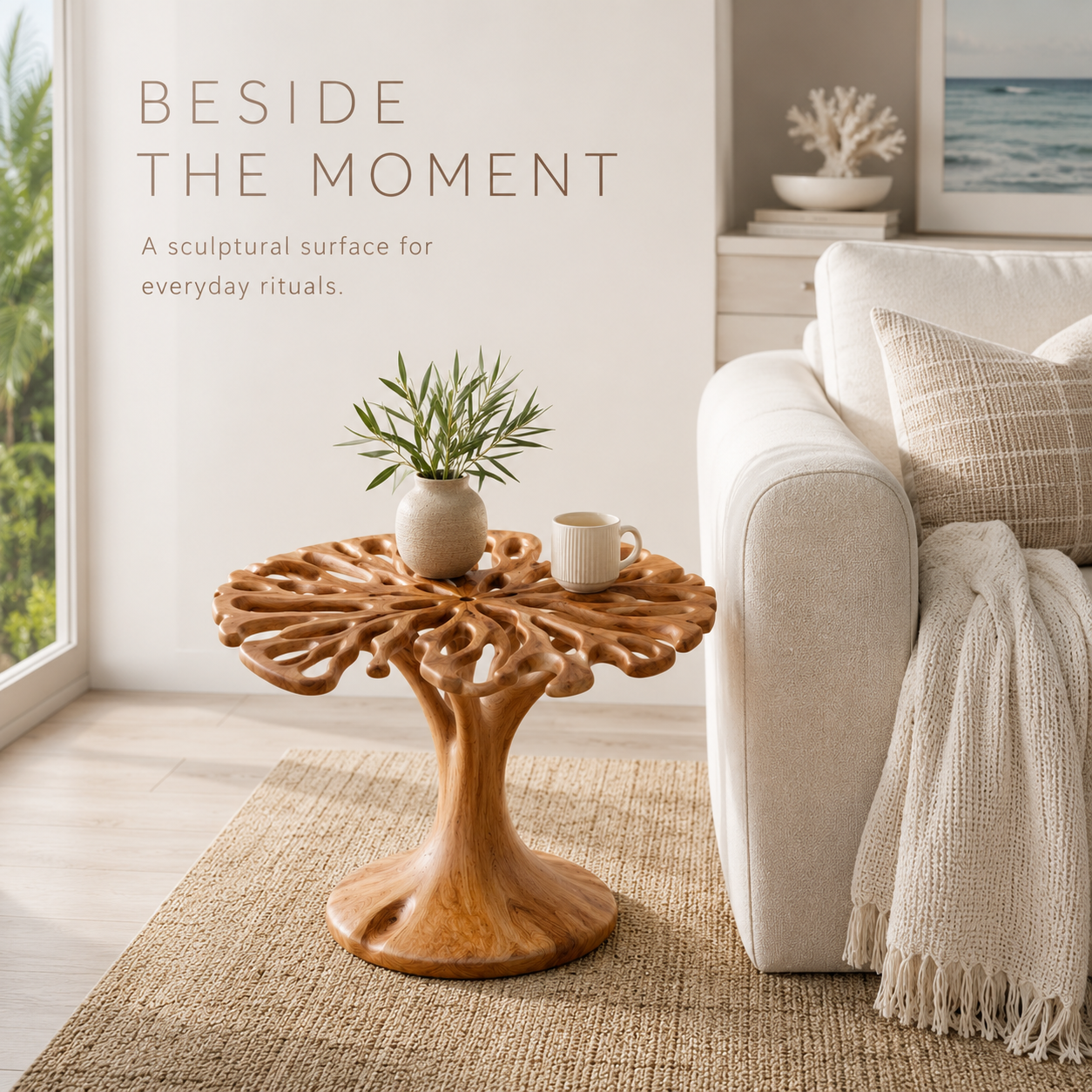 Elara Rounded Accent Table - Design 005 - product image 02