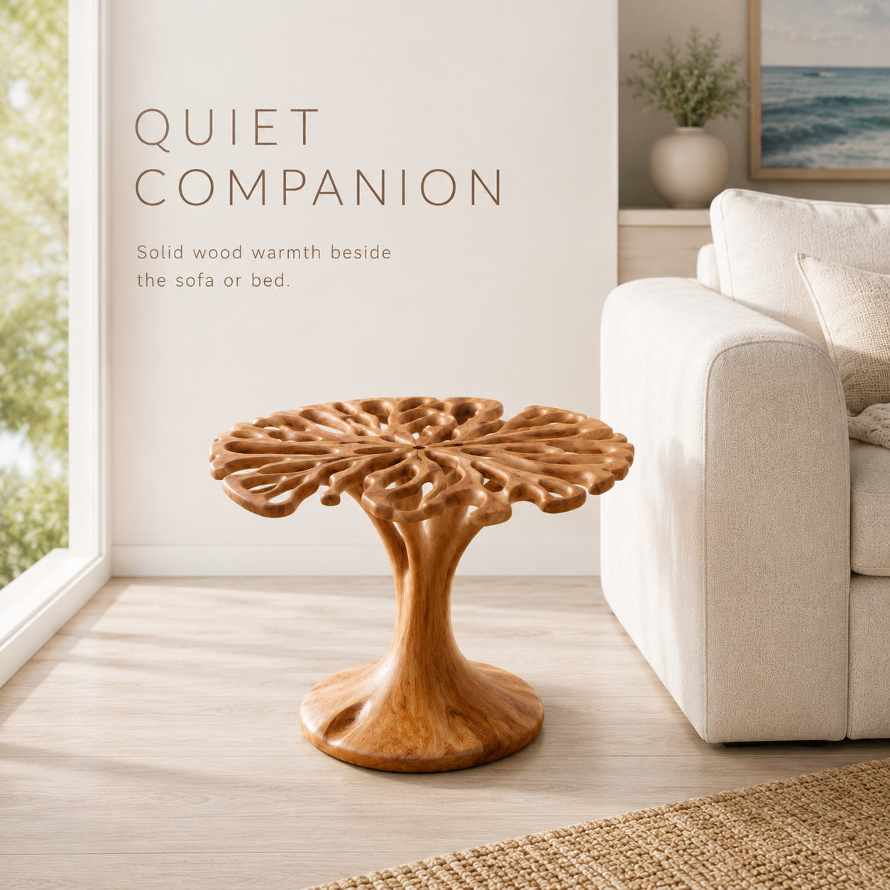 Elara Rounded Accent Table - Design 005 - product image 03