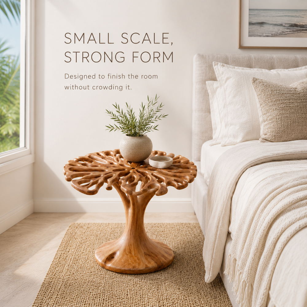 Elara Rounded Accent Table - Design 005 - product image 04