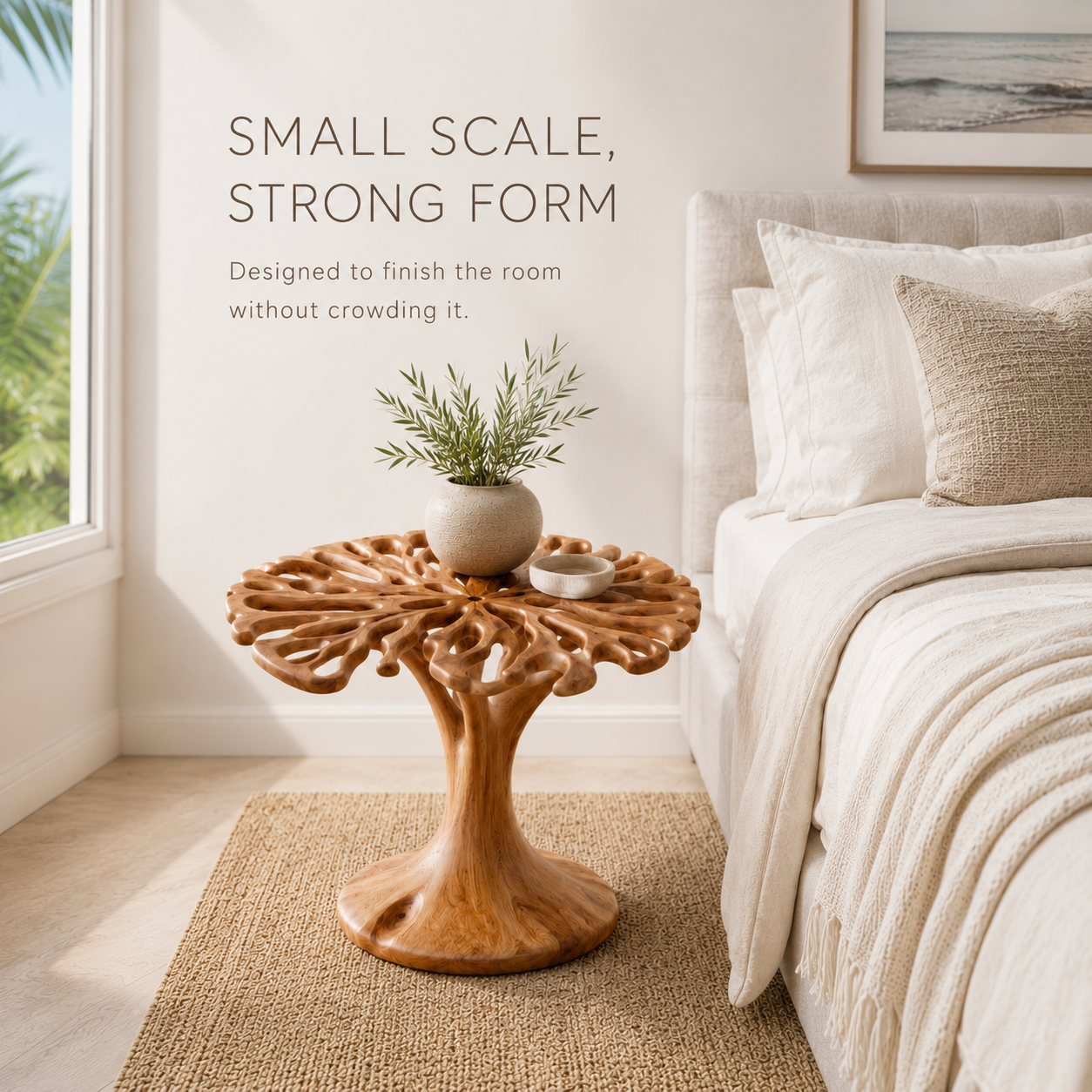 Elara Rounded Accent Table - Design 005 - product image 04