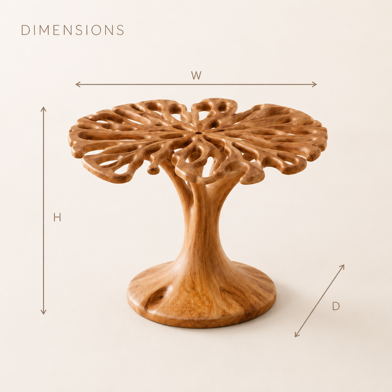 Elara Rounded Accent Table - Design 005 - product image 08