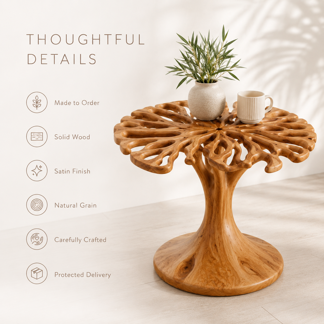 Elara Rounded Accent Table - Design 005 - product image 09