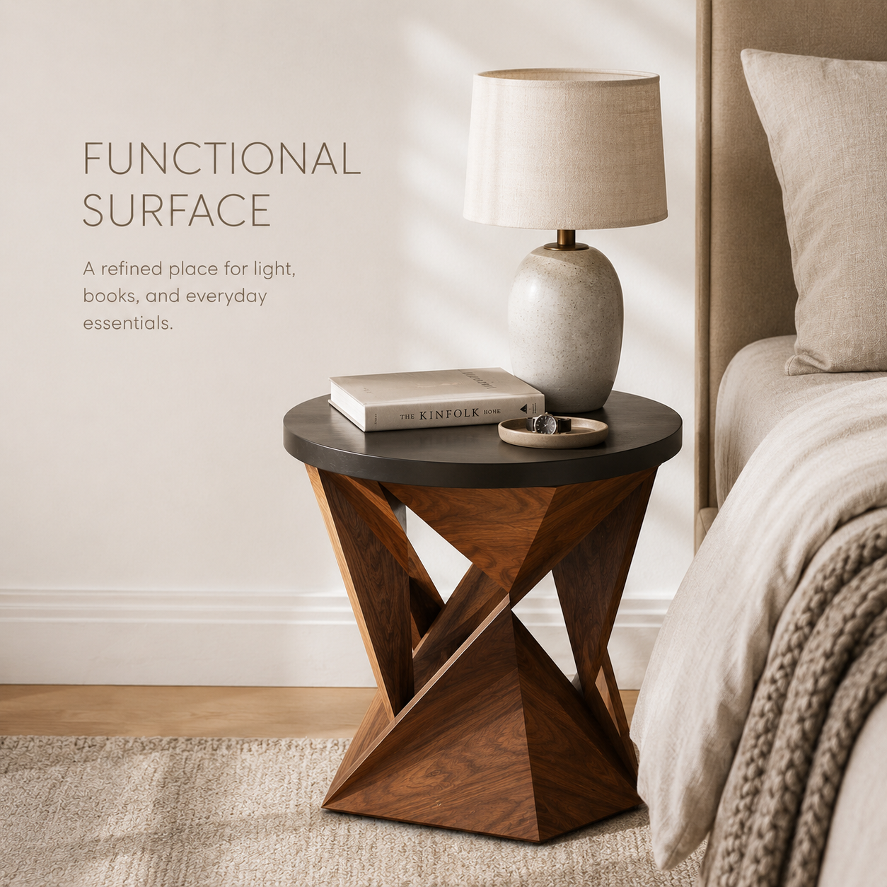 Rowan Hollow Form Side Table - Design 009 - product image 07