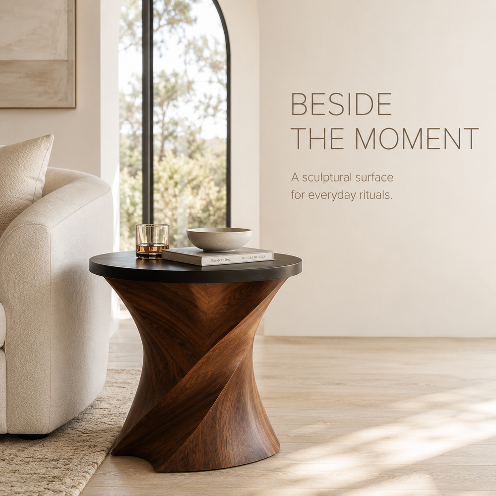 Orin Organic Modern Side Table - Design 011 - product image 02