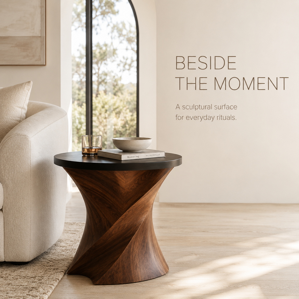 Orin Organic Modern Side Table - Design 011 - product image 02