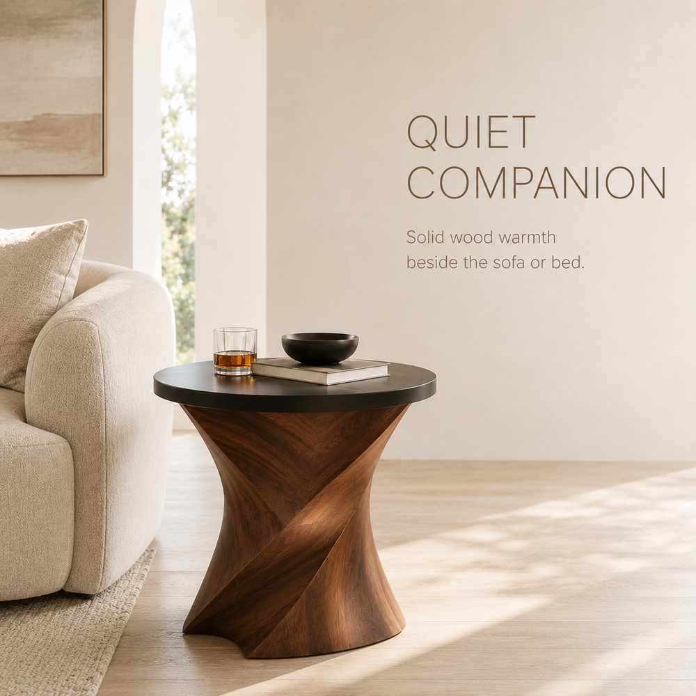 Orin Organic Modern Side Table - Design 011 - product image 03