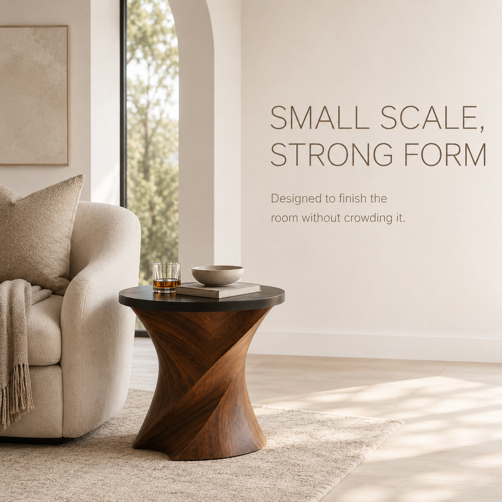 Orin Organic Modern Side Table - Design 011 - product image 04