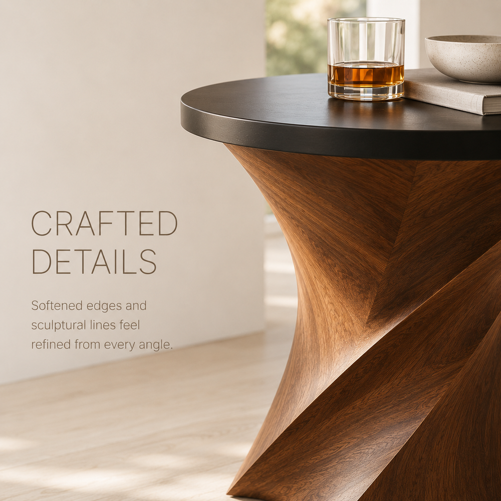 Orin Organic Modern Side Table - Design 011 - product image 06