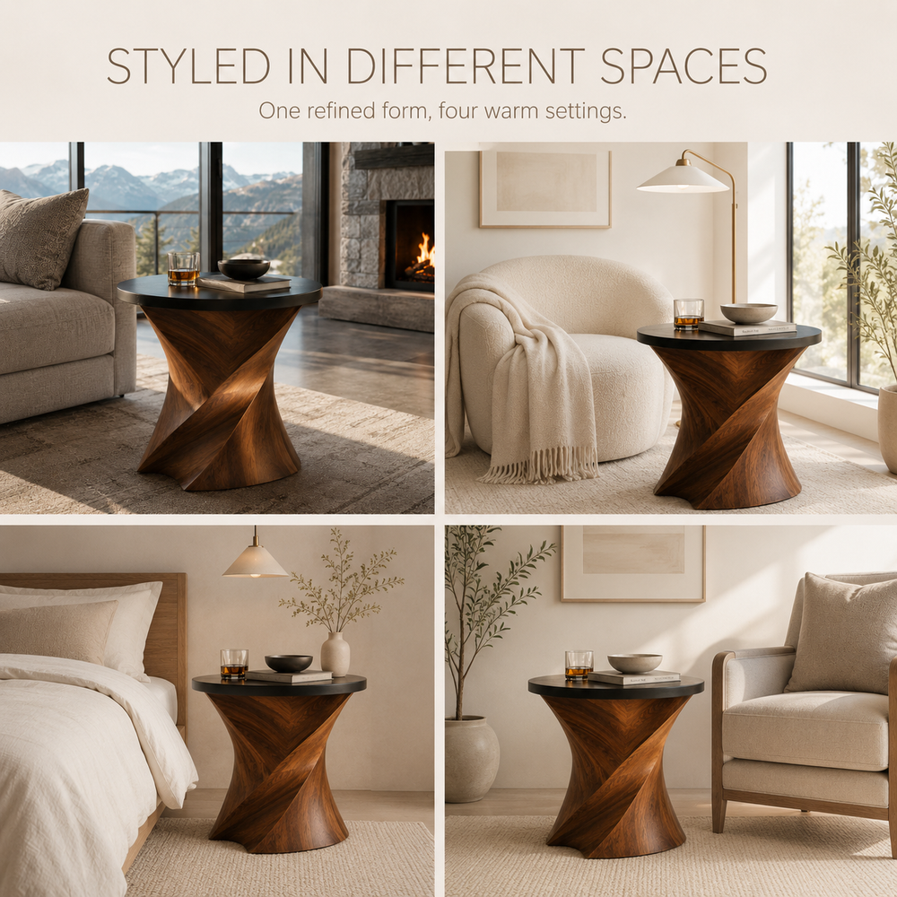 Orin Organic Modern Side Table - Design 011 - product image 10