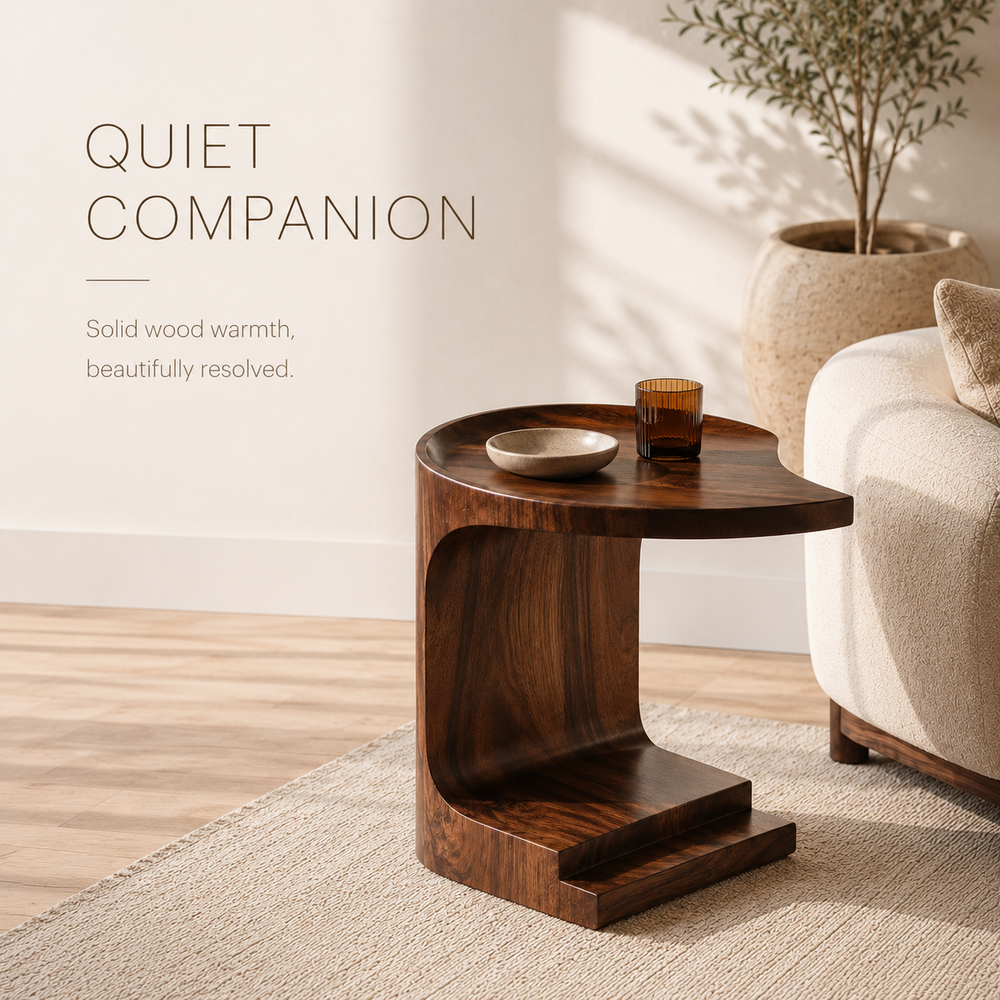 Selene Rounded Side Table - Design 012 - product image 03