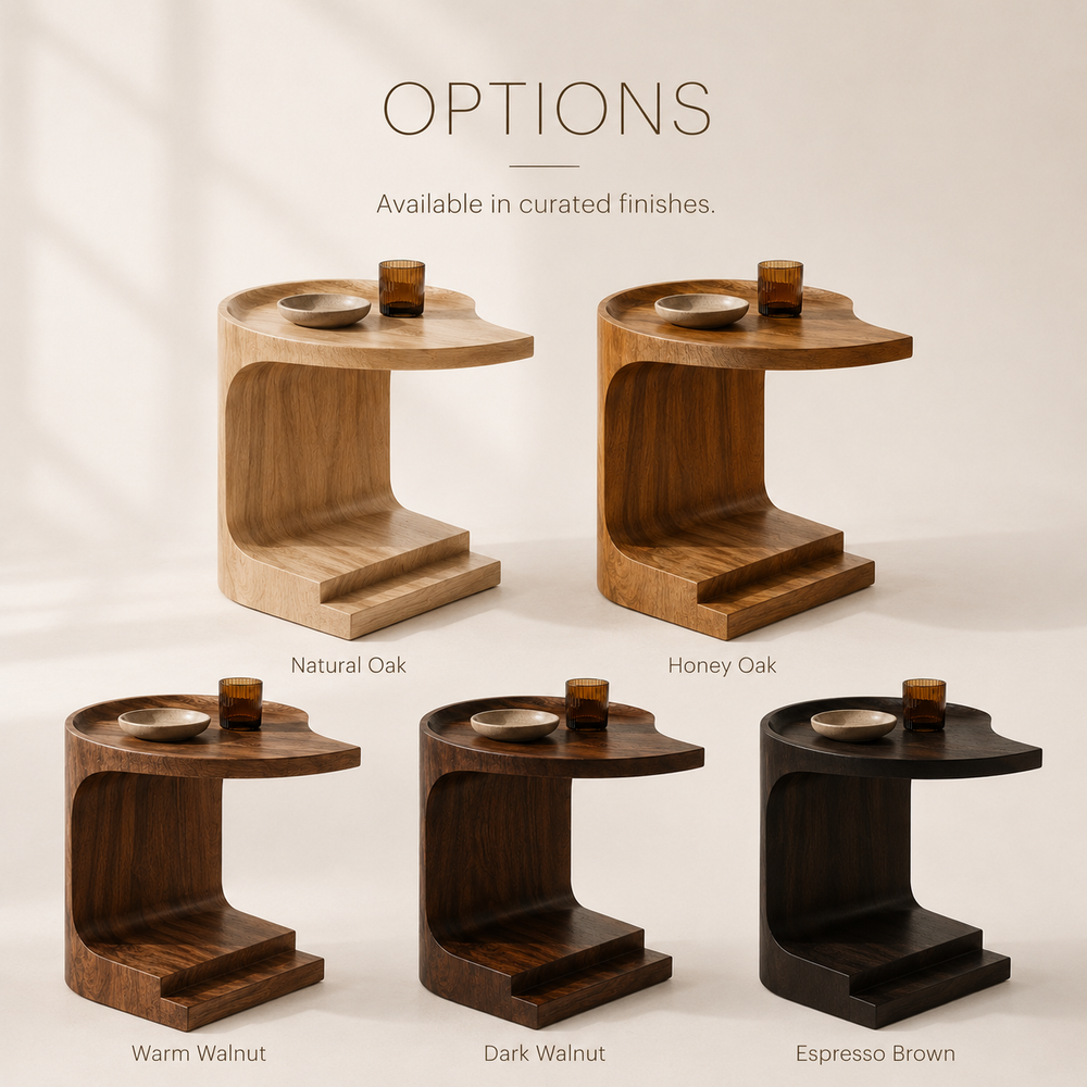 Selene Rounded Side Table - Design 012 - product image 11
