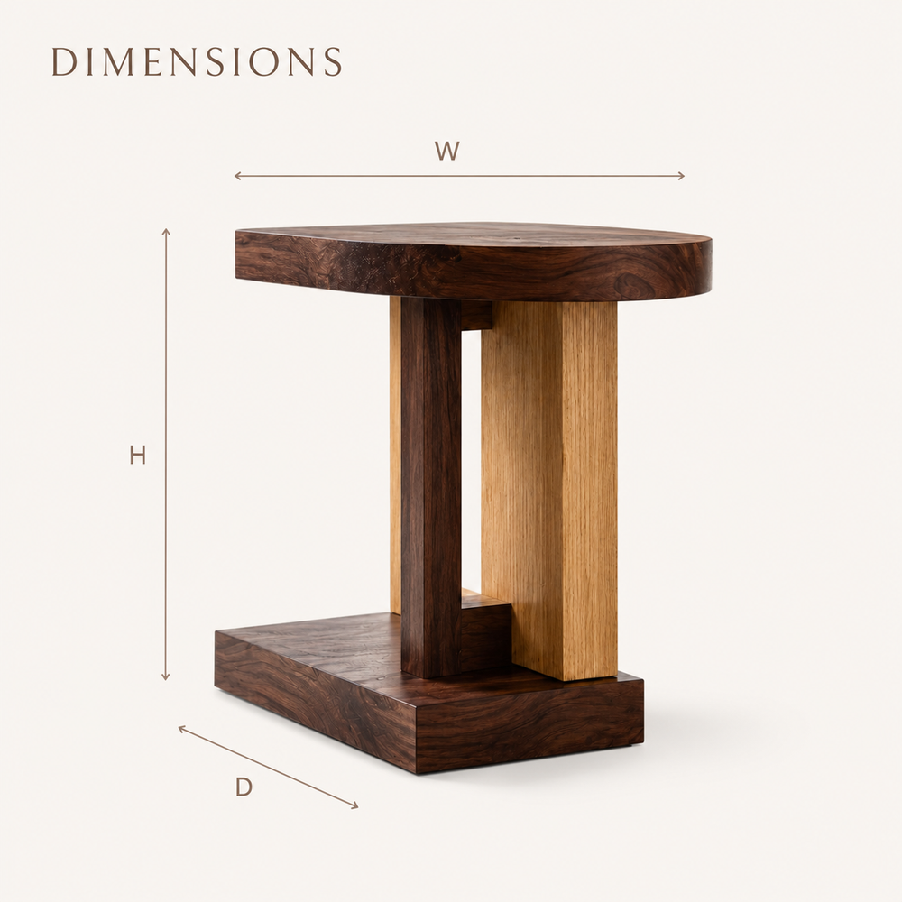 Darian Portal End Table - Design 013 - product image 08