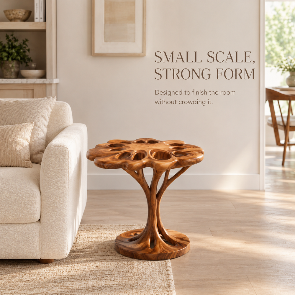 Aurelle Flow Side Table - Design 014 - product image 04