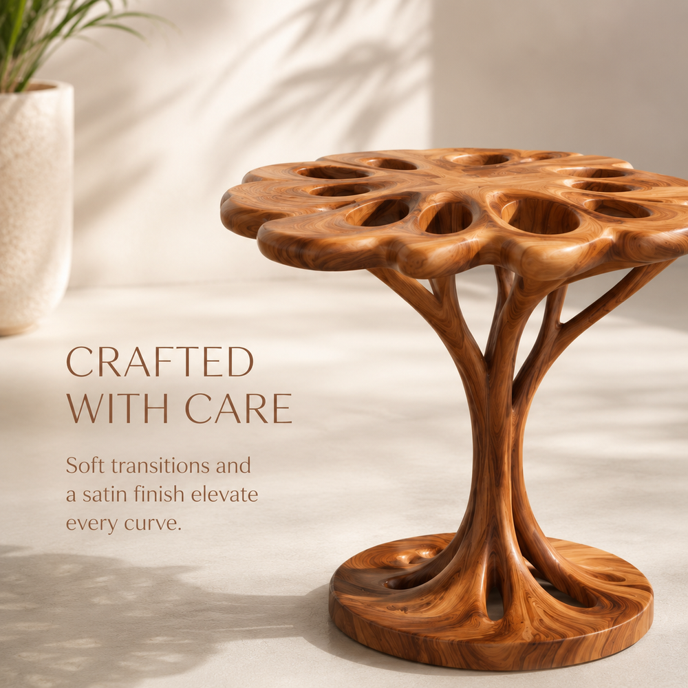 Aurelle Flow Side Table - Design 014 - product image 06