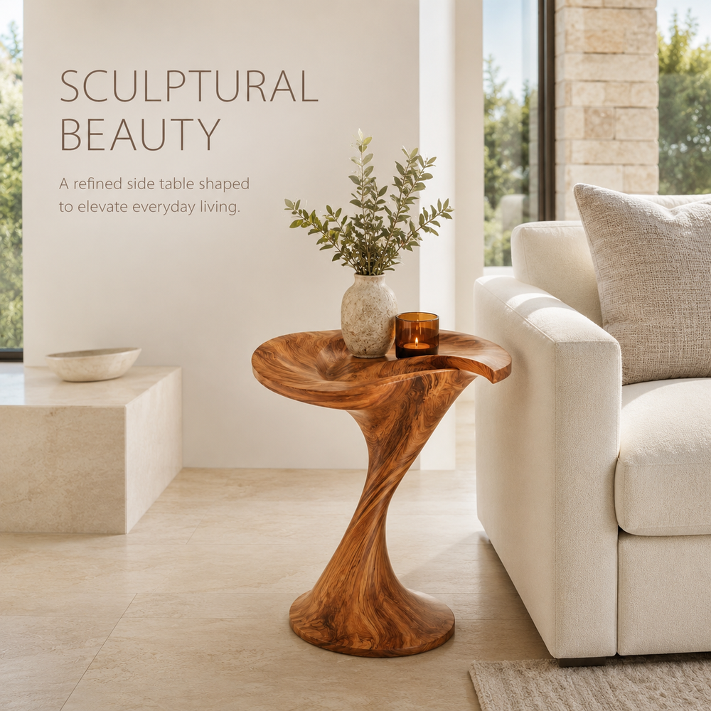 Talia Soft Edge End Table - Design 015 - product image 02