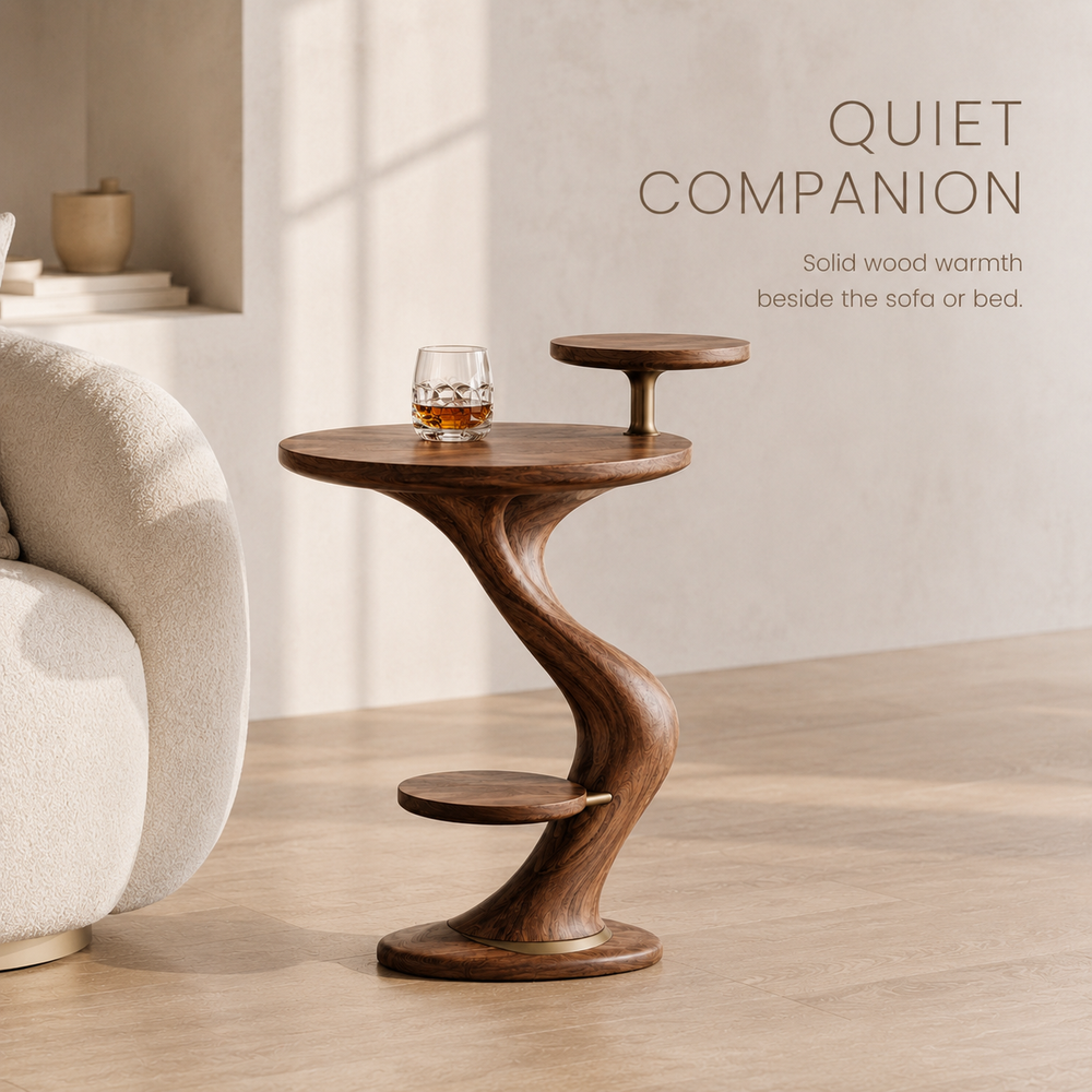 Vale Sculptural Side Table - Design 016 - product image 03