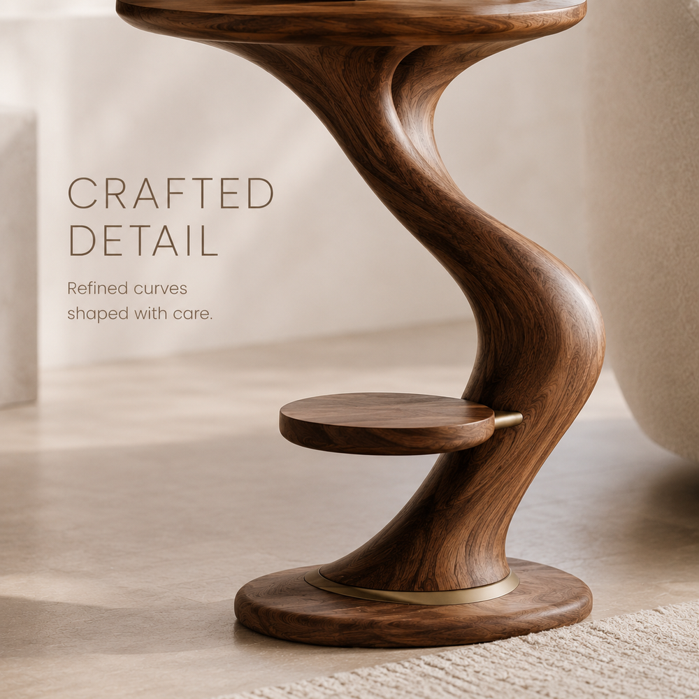 Vale Sculptural Side Table - Design 016 - product image 06
