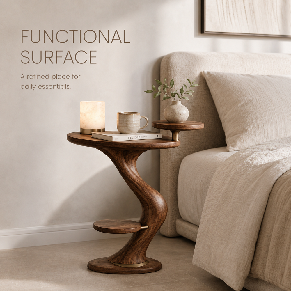 Vale Sculptural Side Table - Design 016 - product image 07