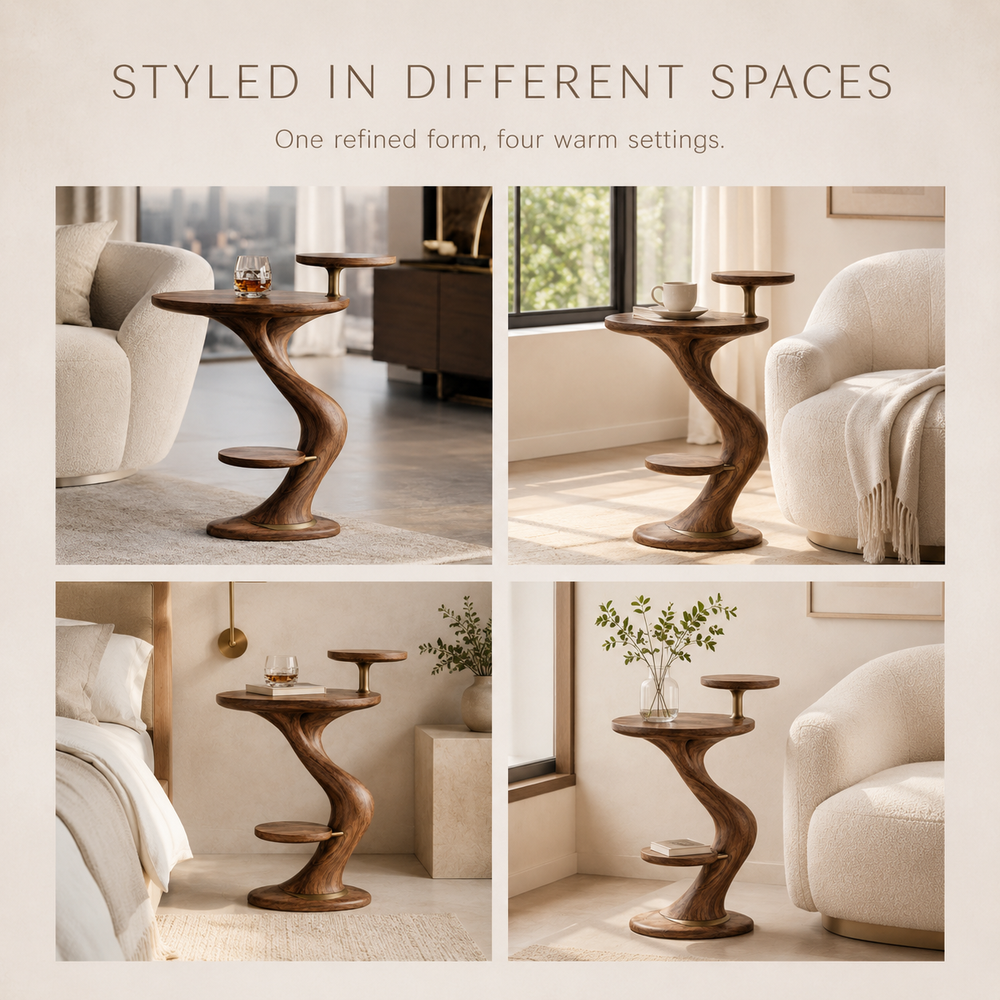Vale Sculptural Side Table - Design 016 - product image 10