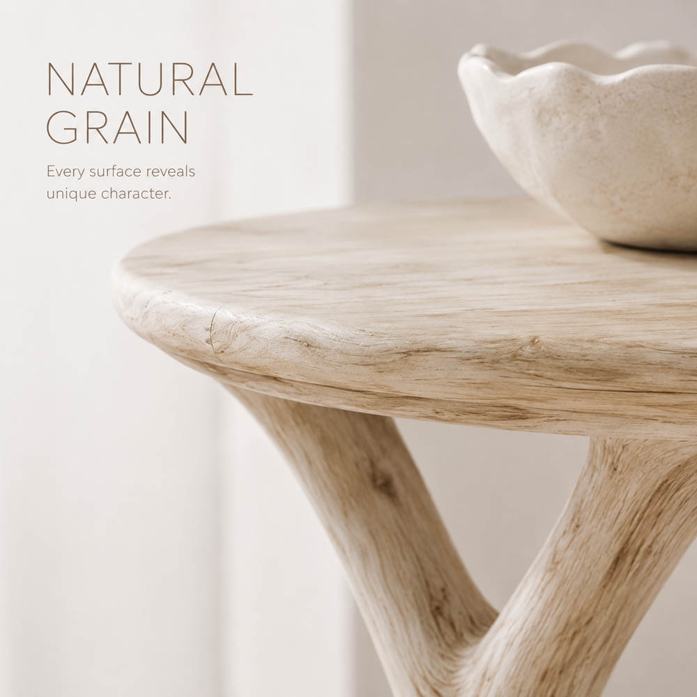 Celine Warm Modern End Table - Design 018 - product image 05