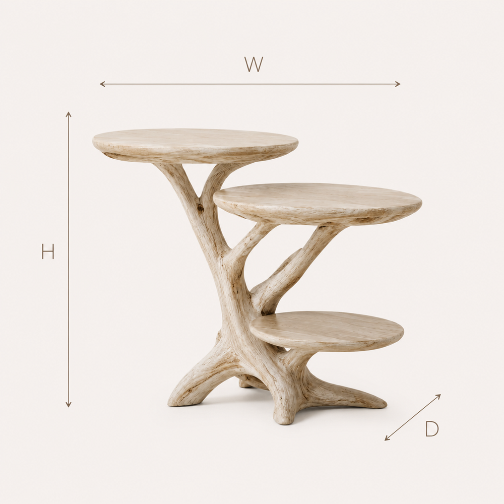 Celine Warm Modern End Table - Design 018 - product image 08