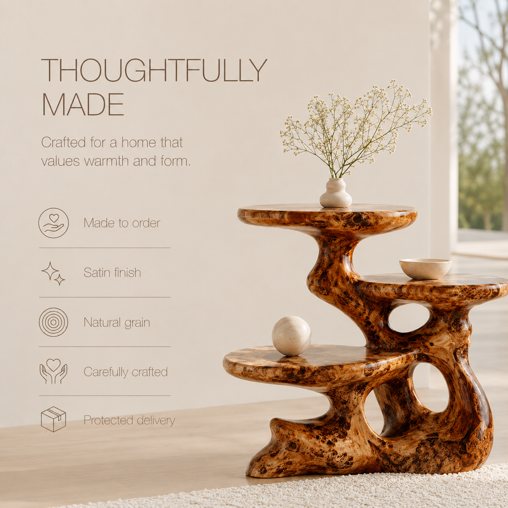 Alden Curved Wood Side Table - Design 019 - product image 09