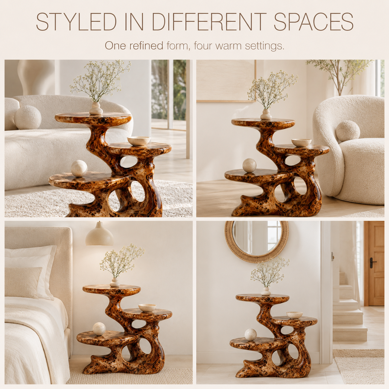 Alden Curved Wood Side Table - Design 019 - product image 10