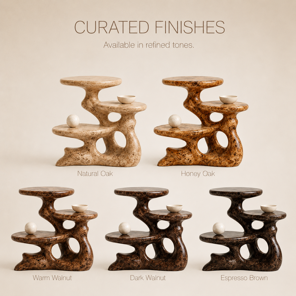 Alden Curved Wood Side Table - Design 019 - product image 11