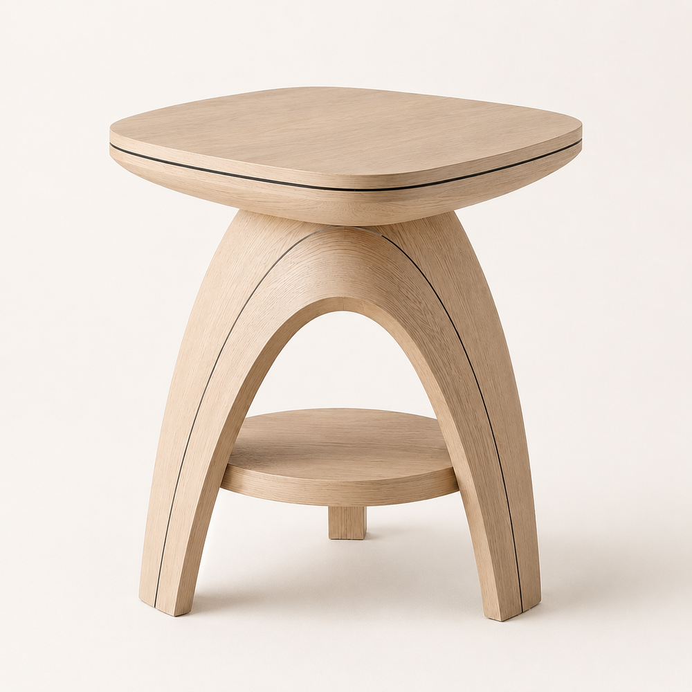 Arden Sculptural Side Table - Design 021 - main view