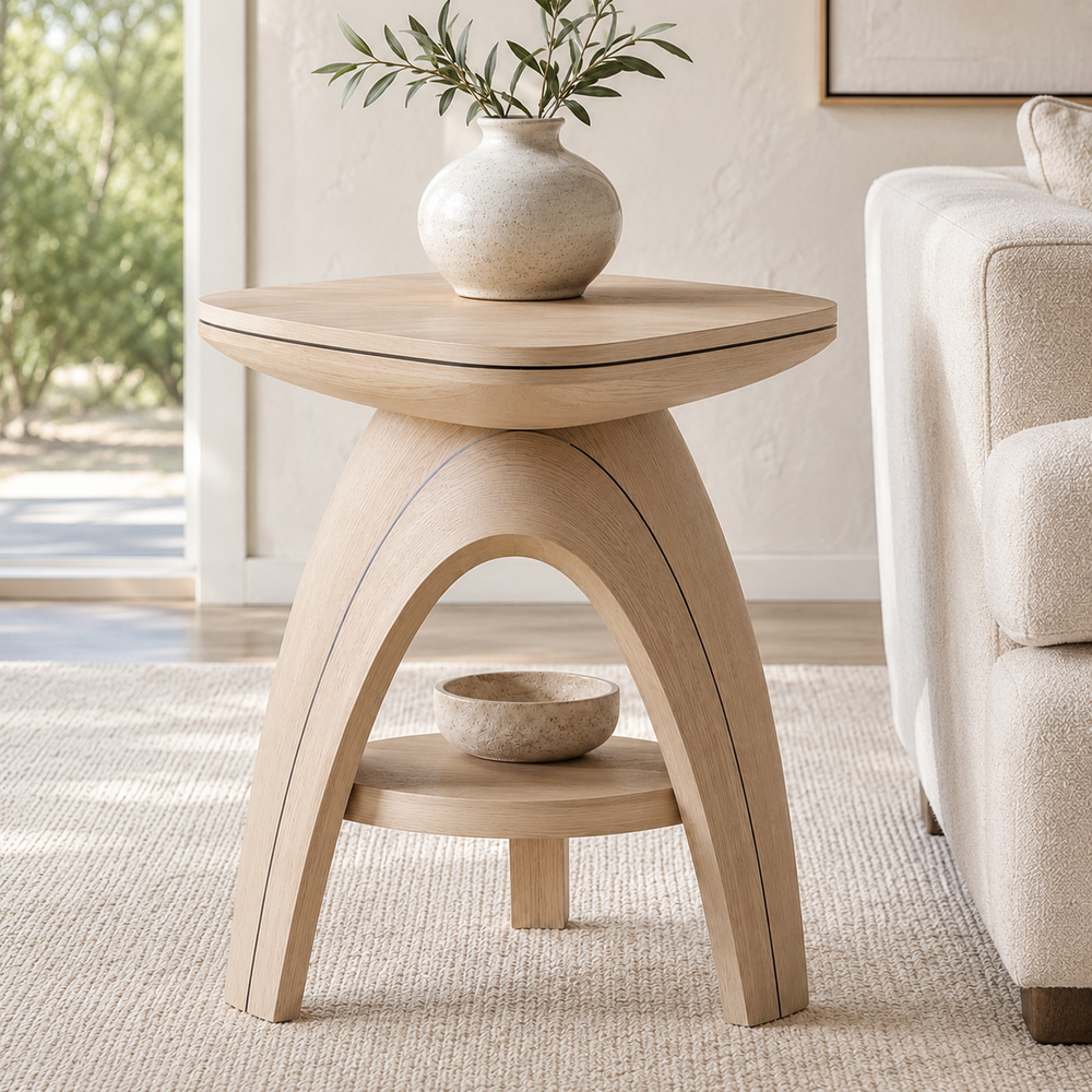 Arden Sculptural Side Table - Design 021 - product image 02