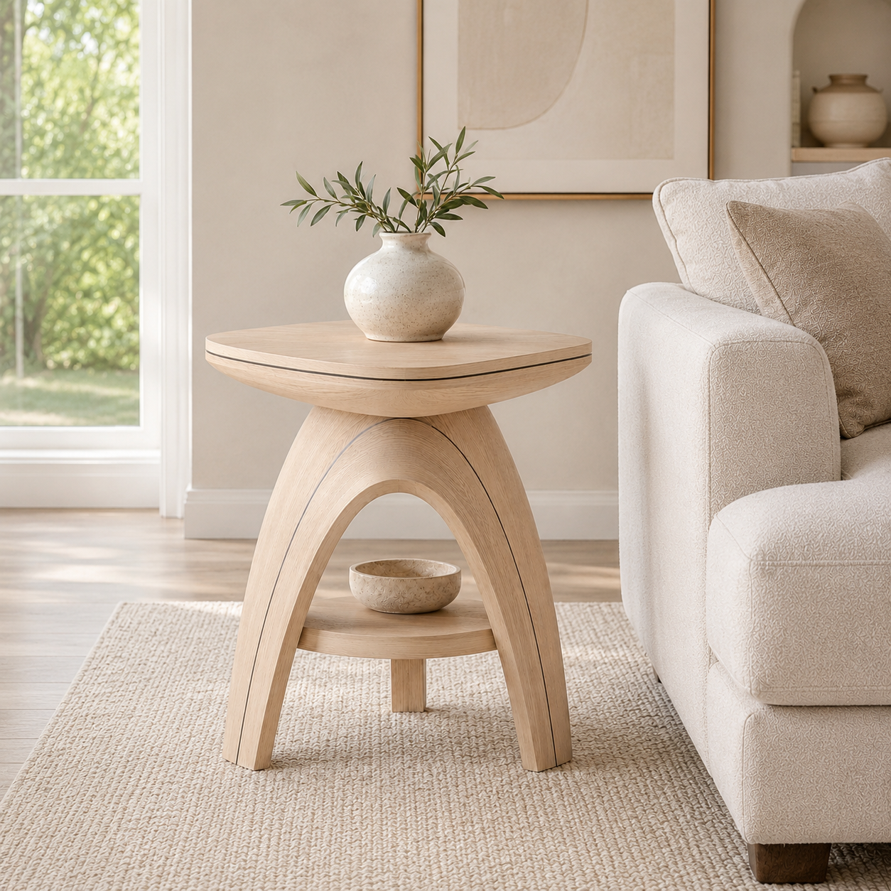 Arden Sculptural Side Table - Design 021 - product image 04