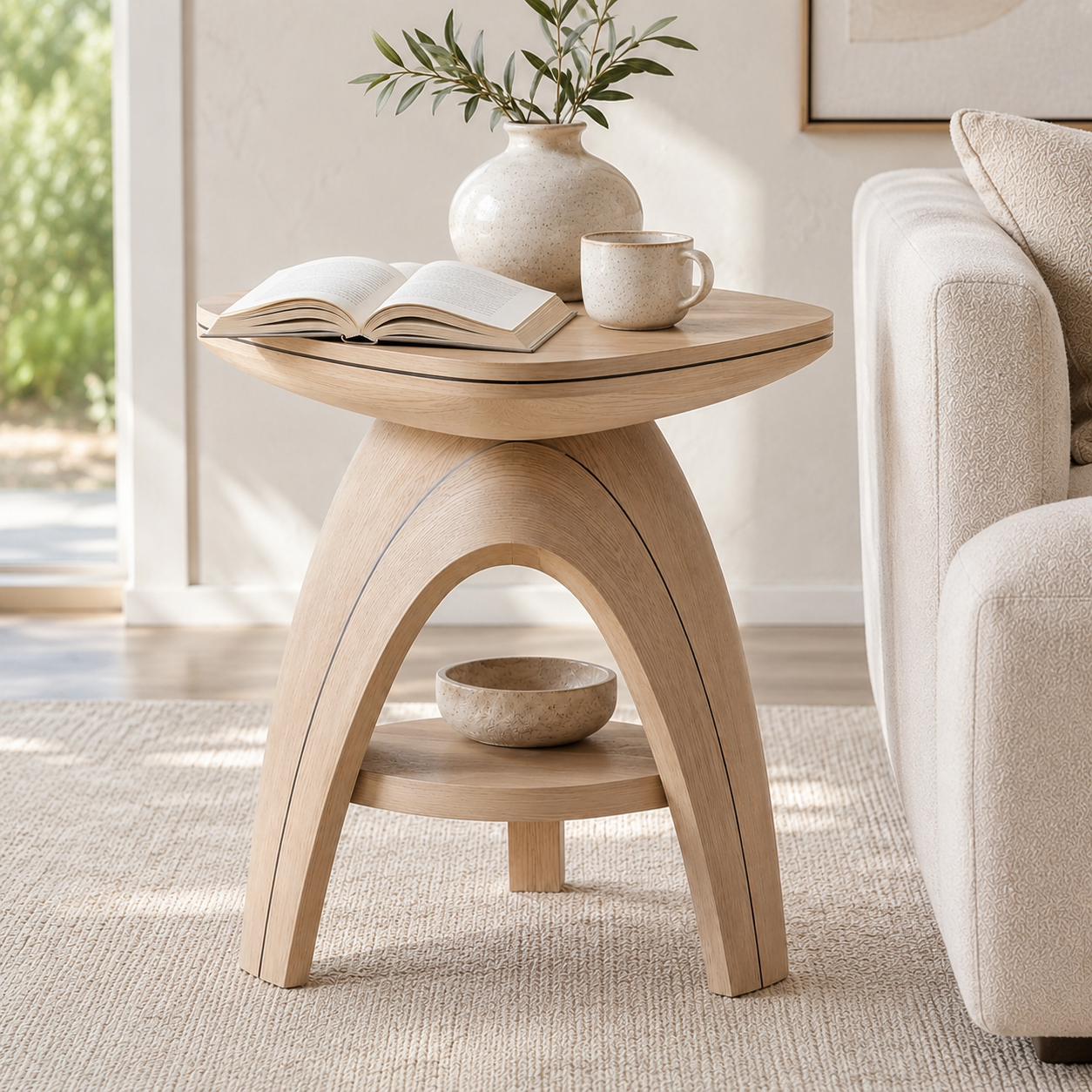 Arden Sculptural Side Table - Design 021 - product image 07