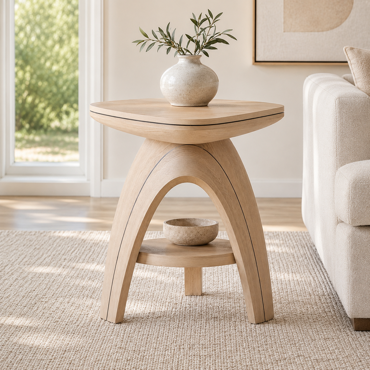 Arden Sculptural Side Table - Design 021 - product image 09