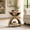 Mira Organic Wood Side Table - Design 022 - product image 08