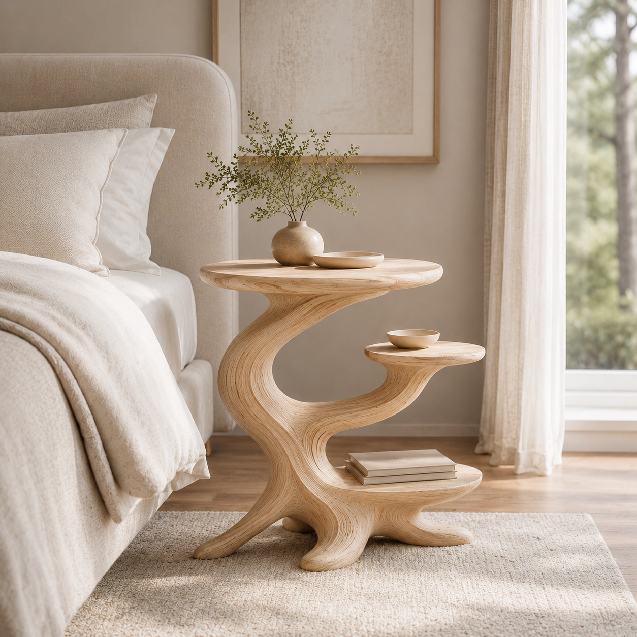 Calder Curved End Table - Design 023 - product image 02