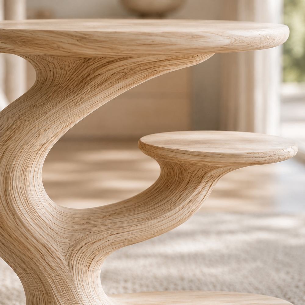 Calder Curved End Table - Design 023 - product image 03
