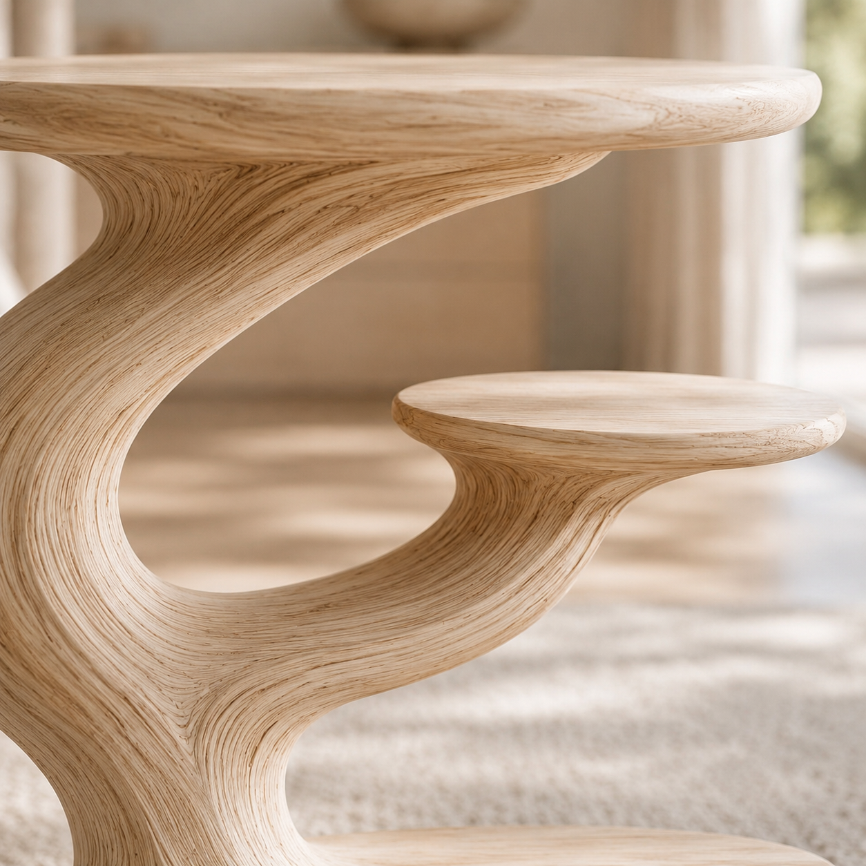 Calder Curved End Table - Design 023 - product image 03