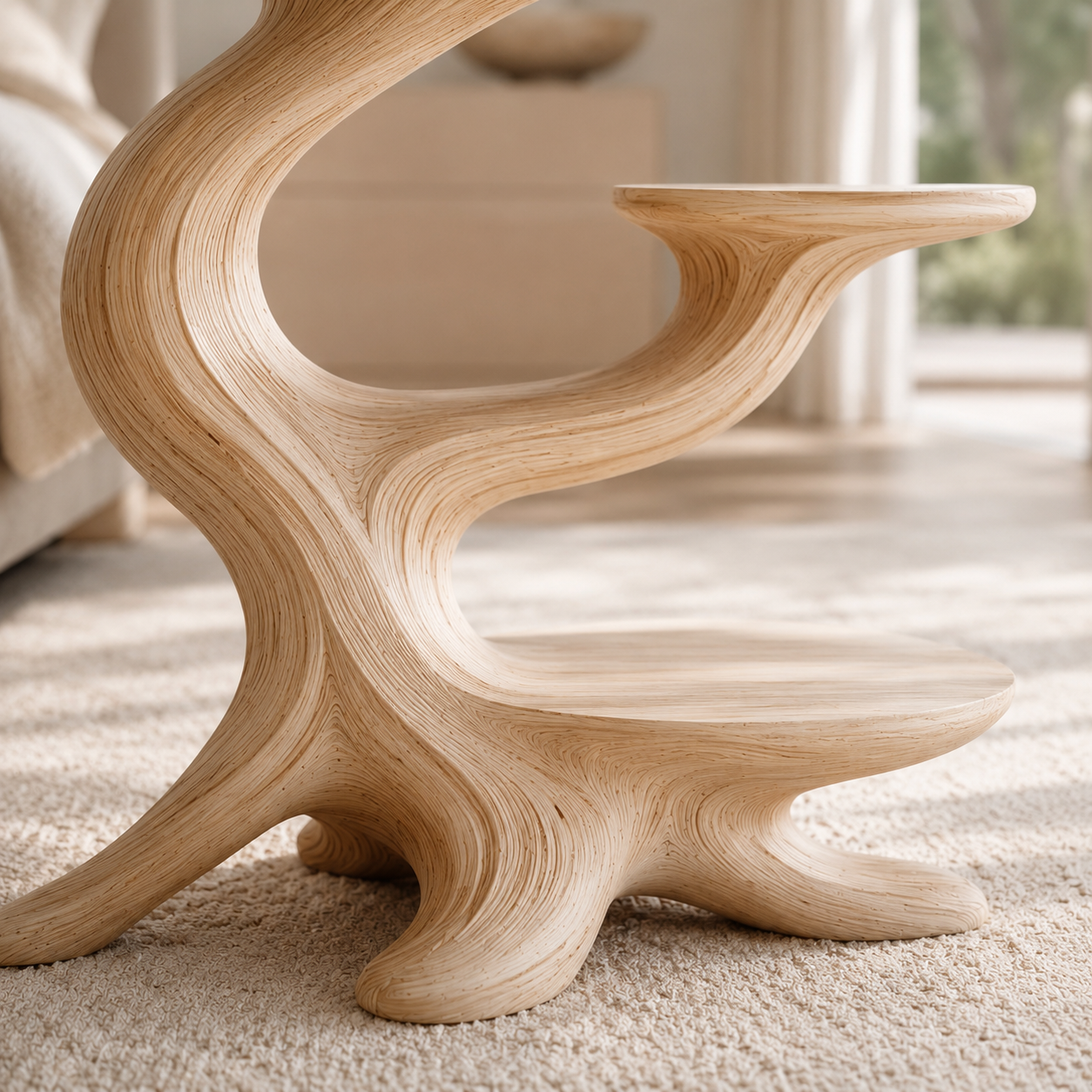 Calder Curved End Table - Design 023 - product image 04