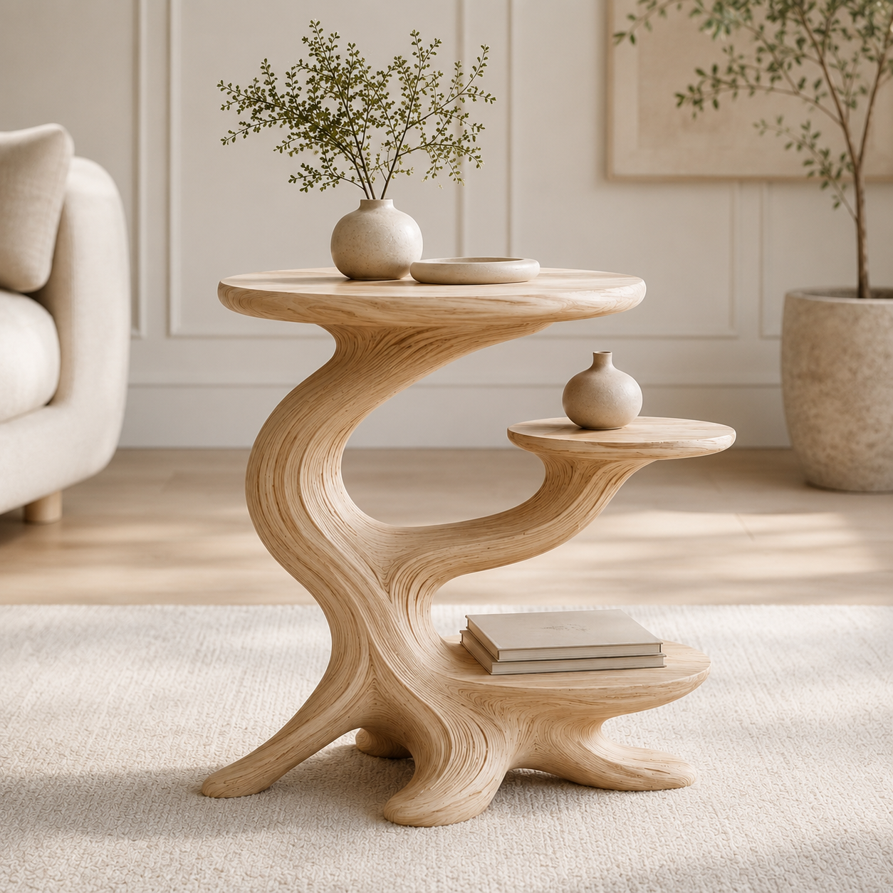 Calder Curved End Table - Design 023 - product image 07