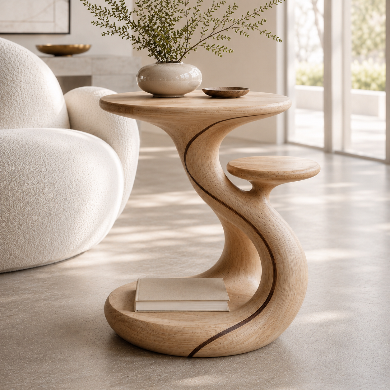 Soren Solid Wood Side Table - Design 024 - product image 09