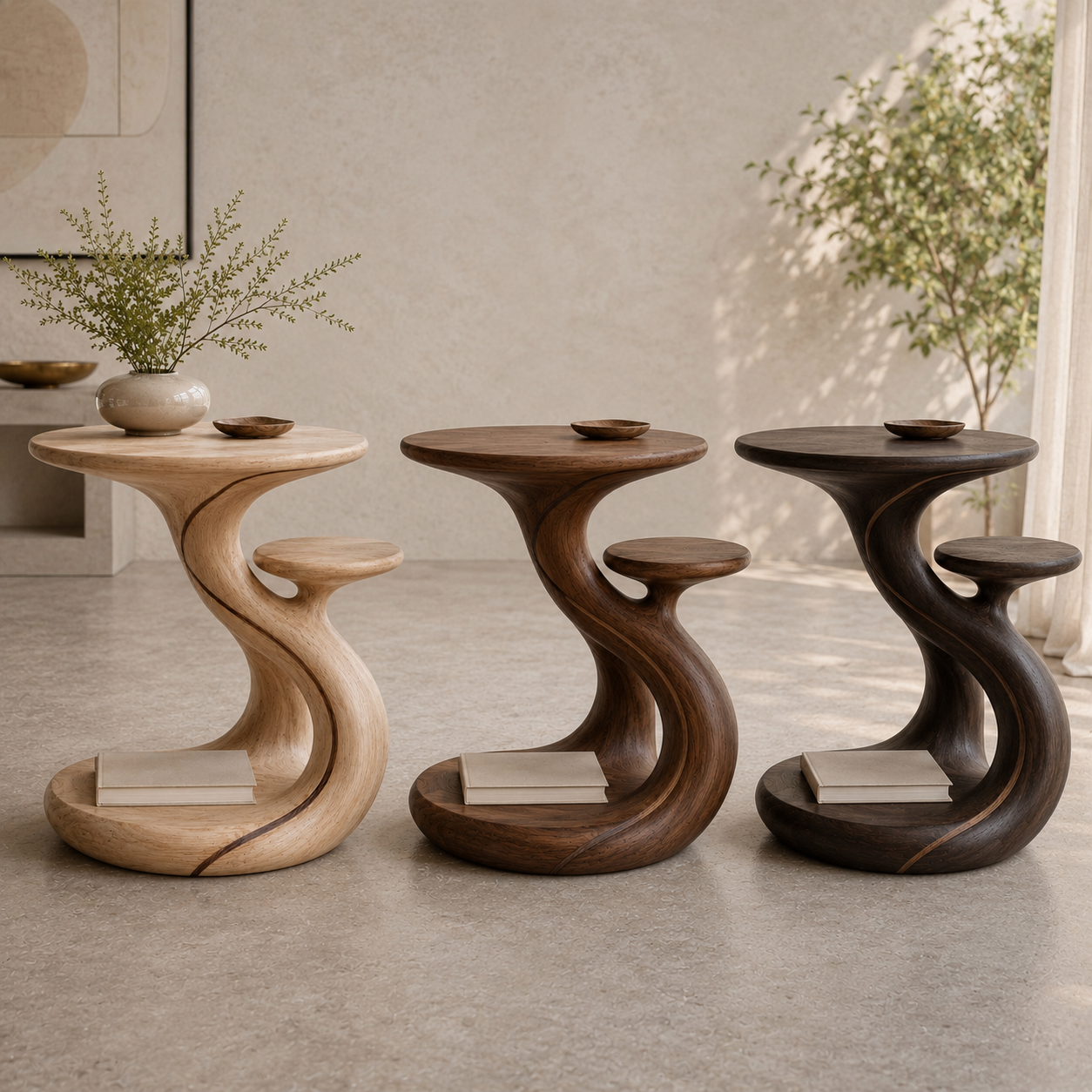 Soren Solid Wood Side Table - Design 024 - product image 11
