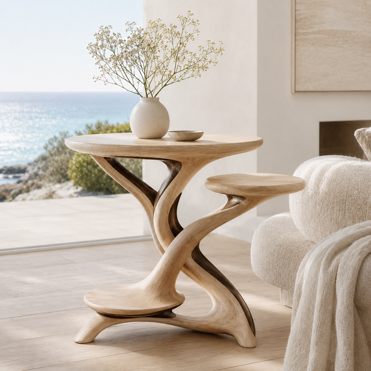 Elara Rounded Accent Table - Design 025 - product image 07