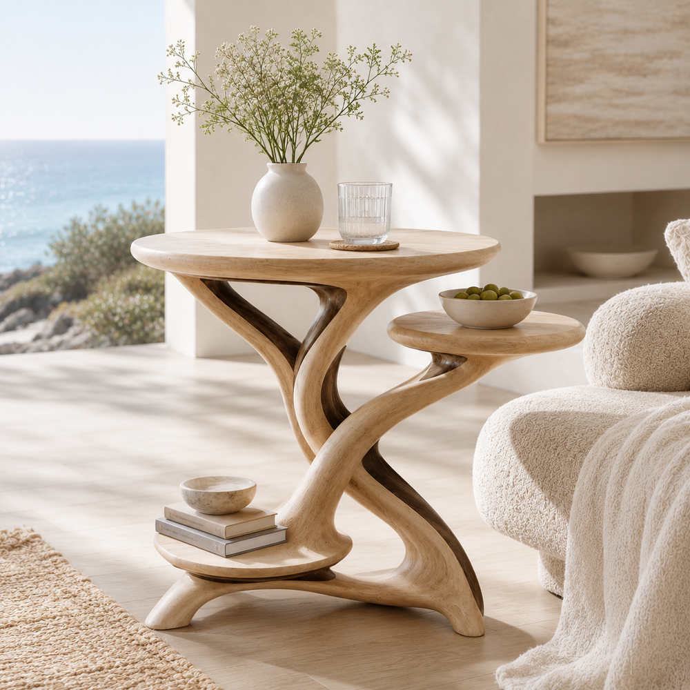 Elara Rounded Accent Table - Design 025 - product image 08