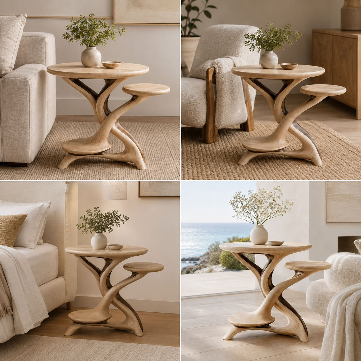 Elara Rounded Accent Table - Design 025 - product image 09