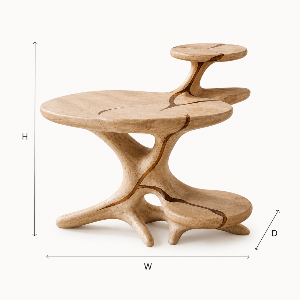Veyra Modern Side Table - Design 026 - main view