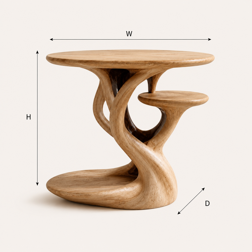 Arden Sculptural Side Table - Design 029 - product image 08