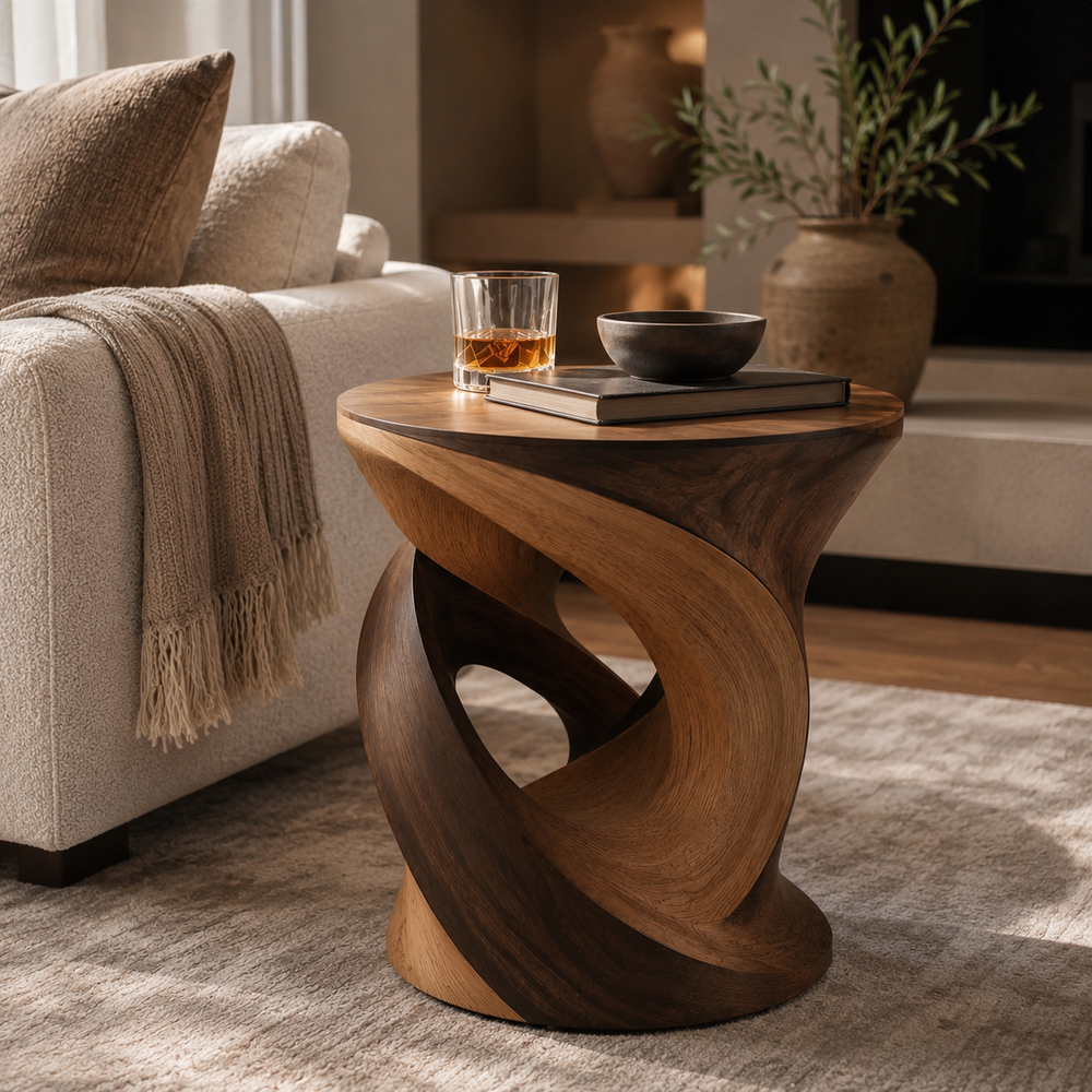Calder Curved End Table - Design 031 - product image 05