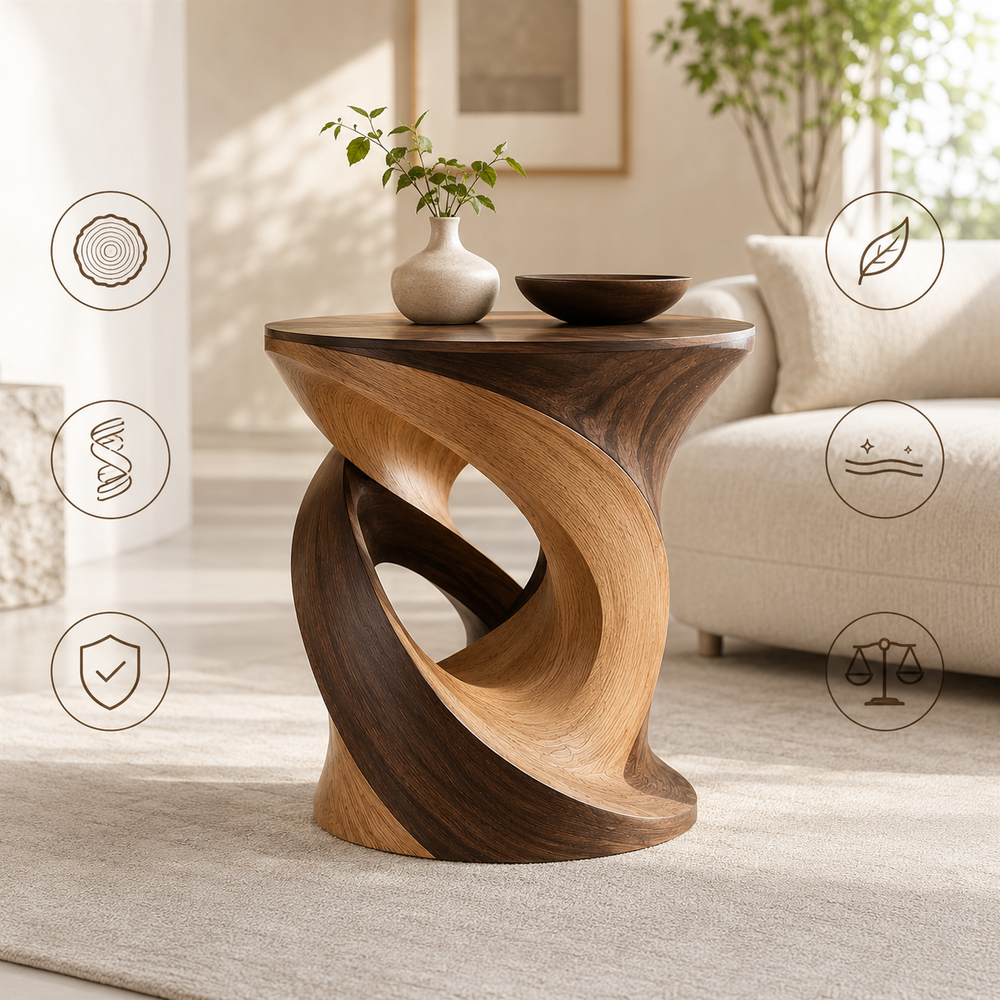 Calder Curved End Table - Design 031 - product image 07