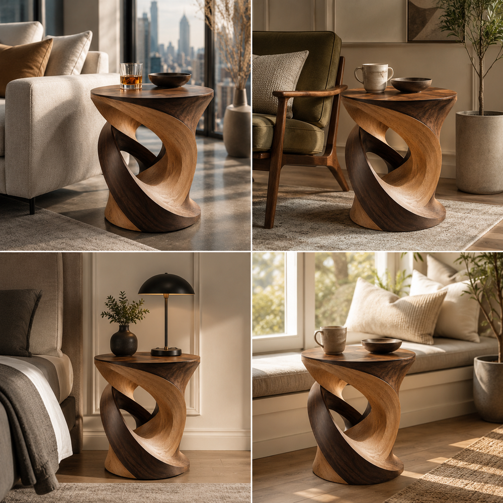 Calder Curved End Table - Design 031 - product image 08