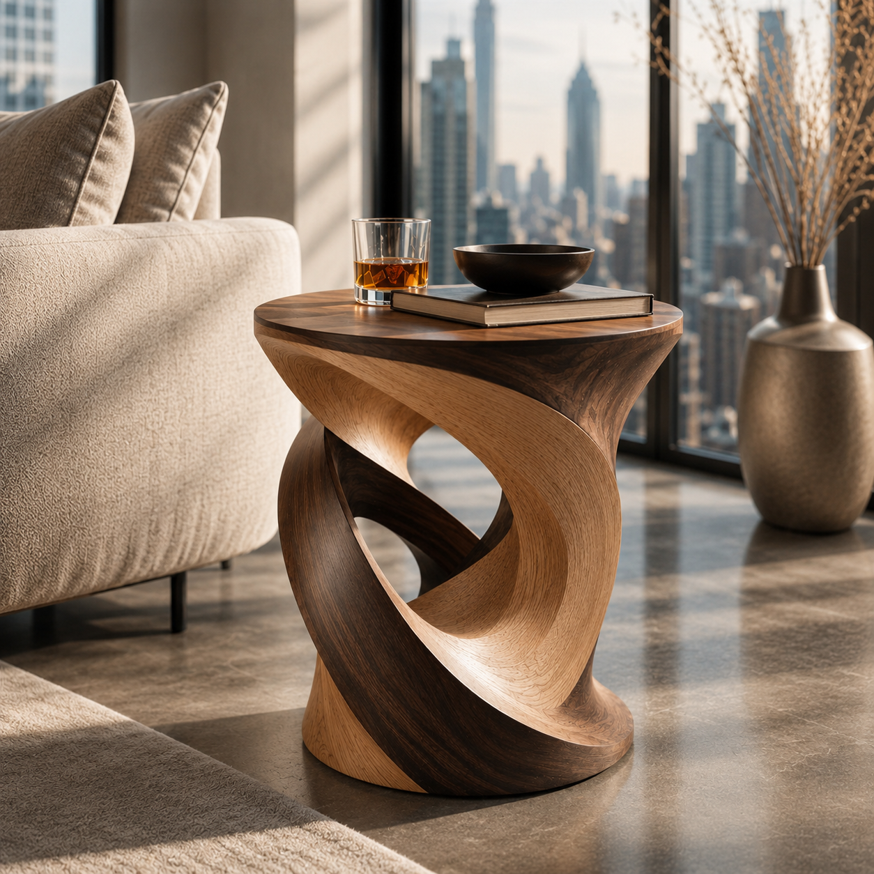 Calder Curved End Table - Design 031 - product image 11